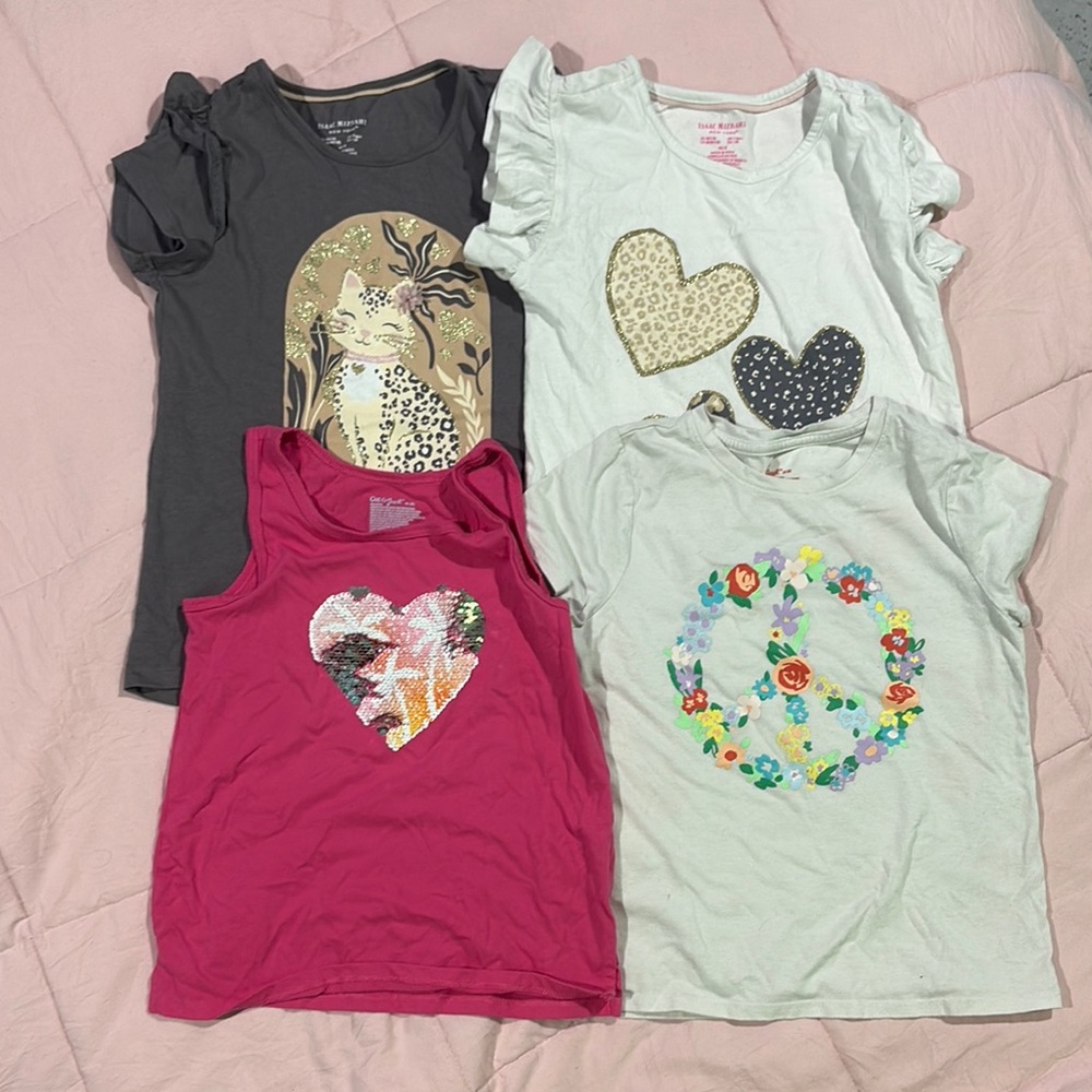 Kids' Short Sleeve Tees - Set of 4